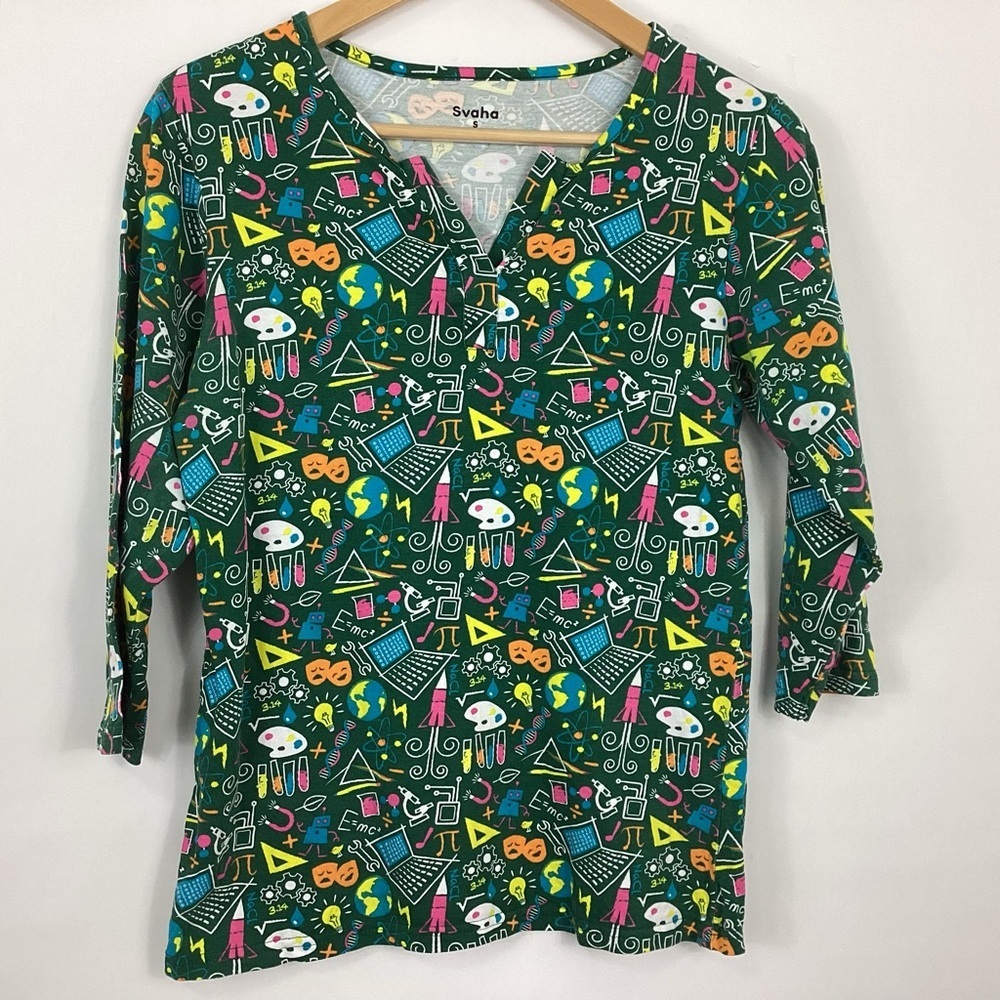 Svaha Education Themed Top Size Small